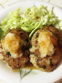 ニラ豆腐ハンバーグ-レシピのメイン写真