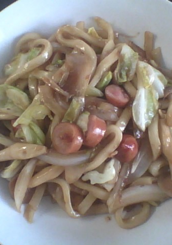 具だくさんの簡単焼きうどん-レシピのメイン写真