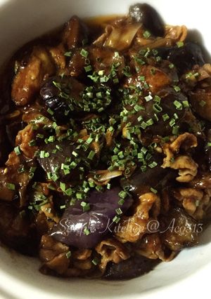 豚バラと揚げナスの甘味噌炒め-レシピのメイン写真