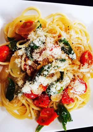 HOT!青とうがらしのパスタ-レシピのメイン写真