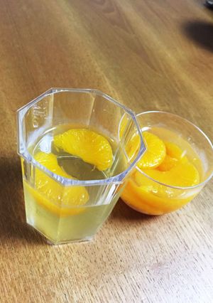 美味！みかんゼリー-レシピのメイン写真