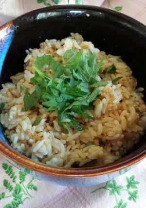 青じそ香る♪ソイソースライス☆-レシピのメイン写真