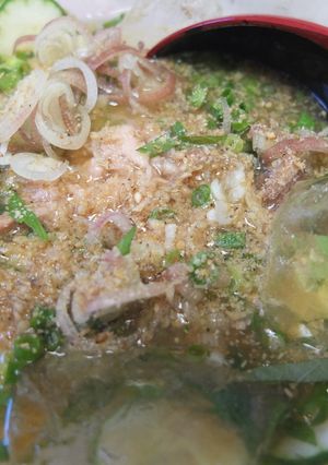 ツナ缶を使った冷や汁　ひやしるとも-レシピのメイン写真