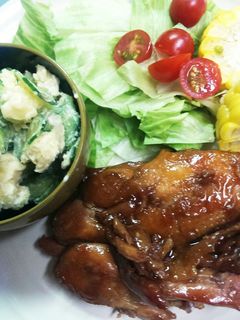 我が家定番♪こってり鳥もも肉の照り焼き-レシピのメイン写真