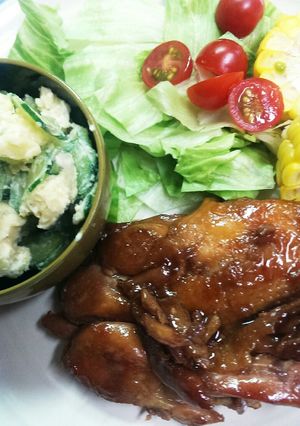 我が家定番♪こってり鳥もも肉の照り焼き-レシピのメイン写真