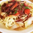 あんかけコンビーフパスタ