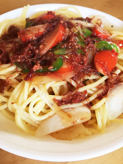 あんかけコンビーフパスタ-レシピのメイン写真