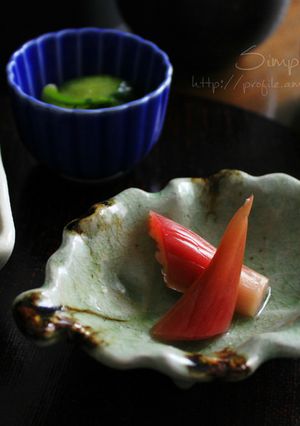 爽やかな香り!!口直しに茗荷の甘酢漬け-レシピのメイン写真