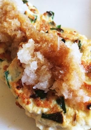 簡単★鶏ニラバーグ◆おろしポン酢-レシピのメイン写真