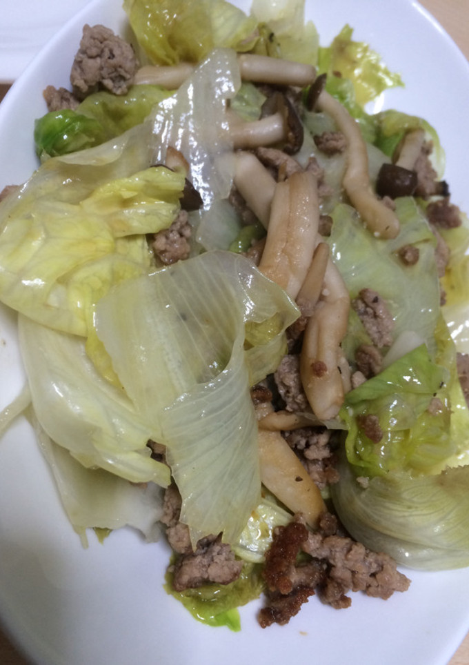 レタスの中華炒め-レシピのメイン写真