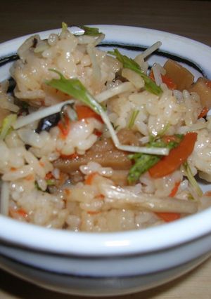 混ぜれば簡単～筍の味ご飯-レシピのメイン写真