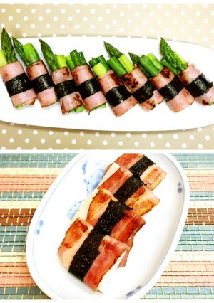 楊枝いらずのベーコン巻き☆お弁当おかず-レシピのメイン写真
