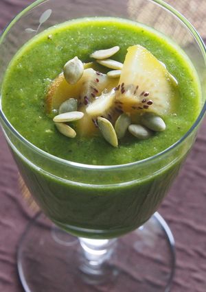 空心菜で美味しいスムージー-レシピのメイン写真