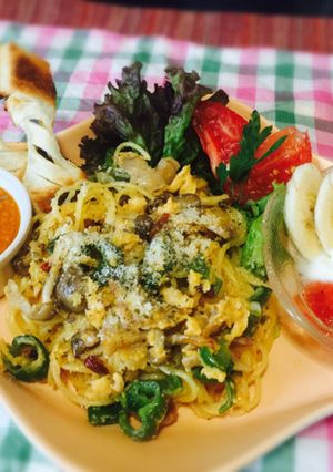 失敗なしのペペタマ風パスタ-レシピのメイン写真