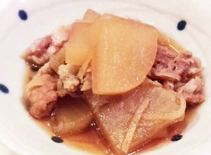豚の小間切れ肉と大根の角煮風-レシピのメイン写真