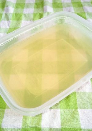 ずぼらデザート♪ふるふる寒天りんごゼリー-レシピのメイン写真