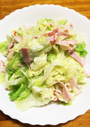 キャベツ簡単サラダ-レシピのメイン写真