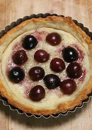 タルト型で焼くダークチェリーパイ-レシピのメイン写真