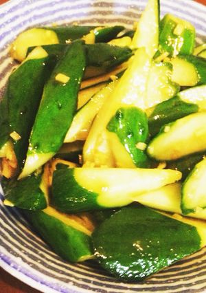 簡単♪冷やして美味しい中華きゅうり-レシピのメイン写真