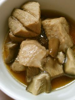 簡単 さっぱり マグロと 椎茸の 和風煮-レシピのメイン写真