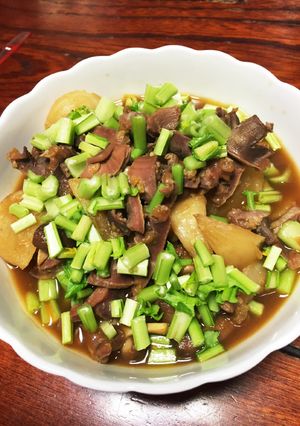 圧力鍋を使ったカブと砂肝の煮物-レシピのメイン写真