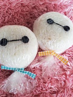 超簡単 ベイマックス ラップ巻きおにぎり-レシピのメイン写真
