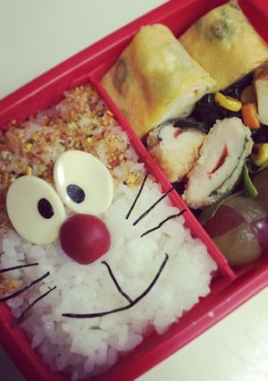 キャラ弁＊ドラえもん-レシピのメイン写真