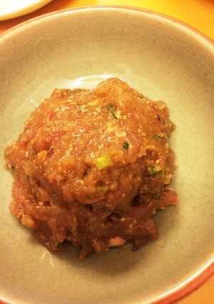 鯵のなめろう-レシピのメイン写真