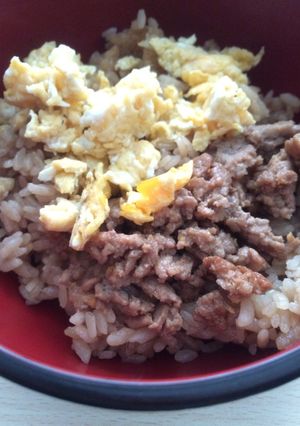簡単二色丼-レシピのメイン写真