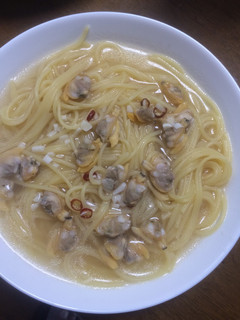 水つけパスタ アサリのスープスパゲッティ-レシピのメイン写真