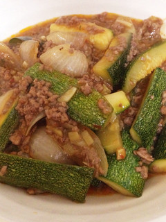 ズッキーニの麻婆炒め-レシピのメイン写真