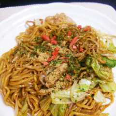 รูปของ ☆中華生麺で作る本格ソース焼きそば☆