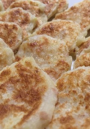 離乳食後期 コロッケ風手づかみお焼き-レシピのメイン写真