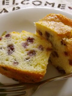 ブルーベリー入り米粉マフイン-レシピのメイン写真