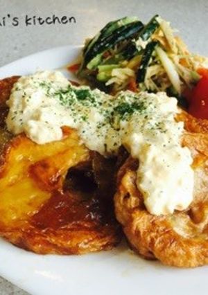 簡単ヘルシー!車麩でチキン南蛮風-レシピのメイン写真