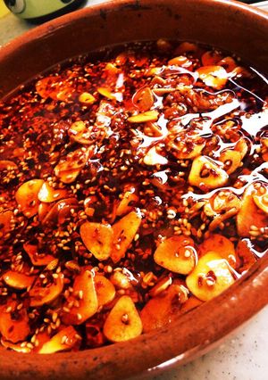 桃屋風ラー油-レシピのメイン写真