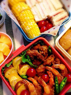 運動会のお弁当。2015-レシピのメイン写真