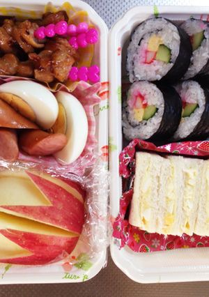 初めての親子遠足お弁当-レシピのメイン写真