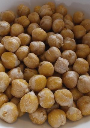 ひよこ豆を煎る-レシピのメイン写真