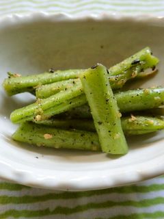 いんげんの生姜醤油和え☆-レシピのメイン写真