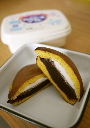 HMで☆カルピスソフトどら焼き-レシピのメイン写真
