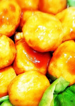 おからdeもちもち肉団子の甘酢あん-レシピのメイン写真