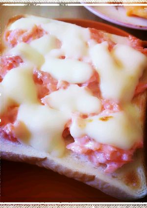 【朝におすすめ】鮭マヨトースト-レシピのメイン写真