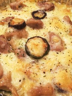 夏野菜と鶏肉のチーズ焼き-レシピのメイン写真