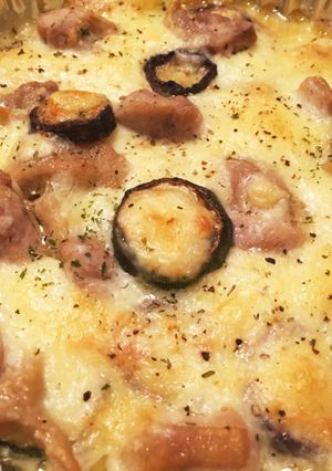 夏野菜と鶏肉のチーズ焼き-レシピのメイン写真