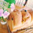 幸せの黄色いパン♡蜂蜜レーズン食パン♪