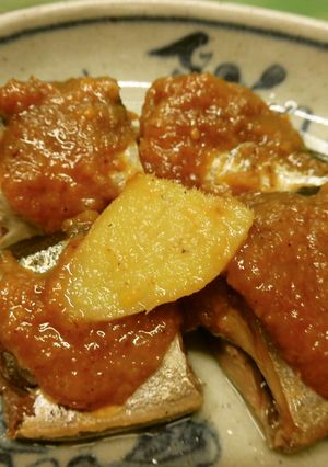 秋刀魚のごま味噌掛け♪-レシピのメイン写真