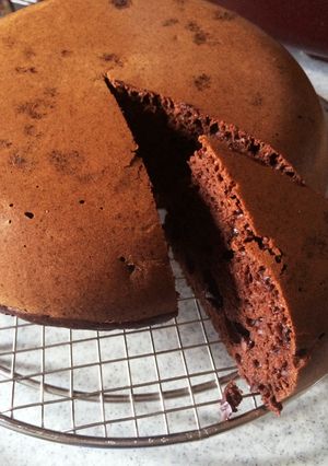 簡単☆混ぜるだけ！炊飯器deチョコケーキ-レシピのメイン写真
