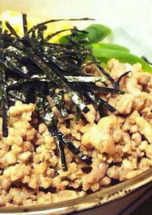 そぼろ丼-レシピのメイン写真