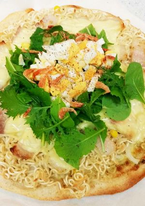 塩ラーメンのピッツァ-レシピのメイン写真